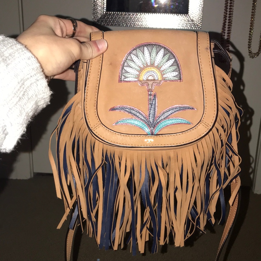 Tory Burch fringe crossbody